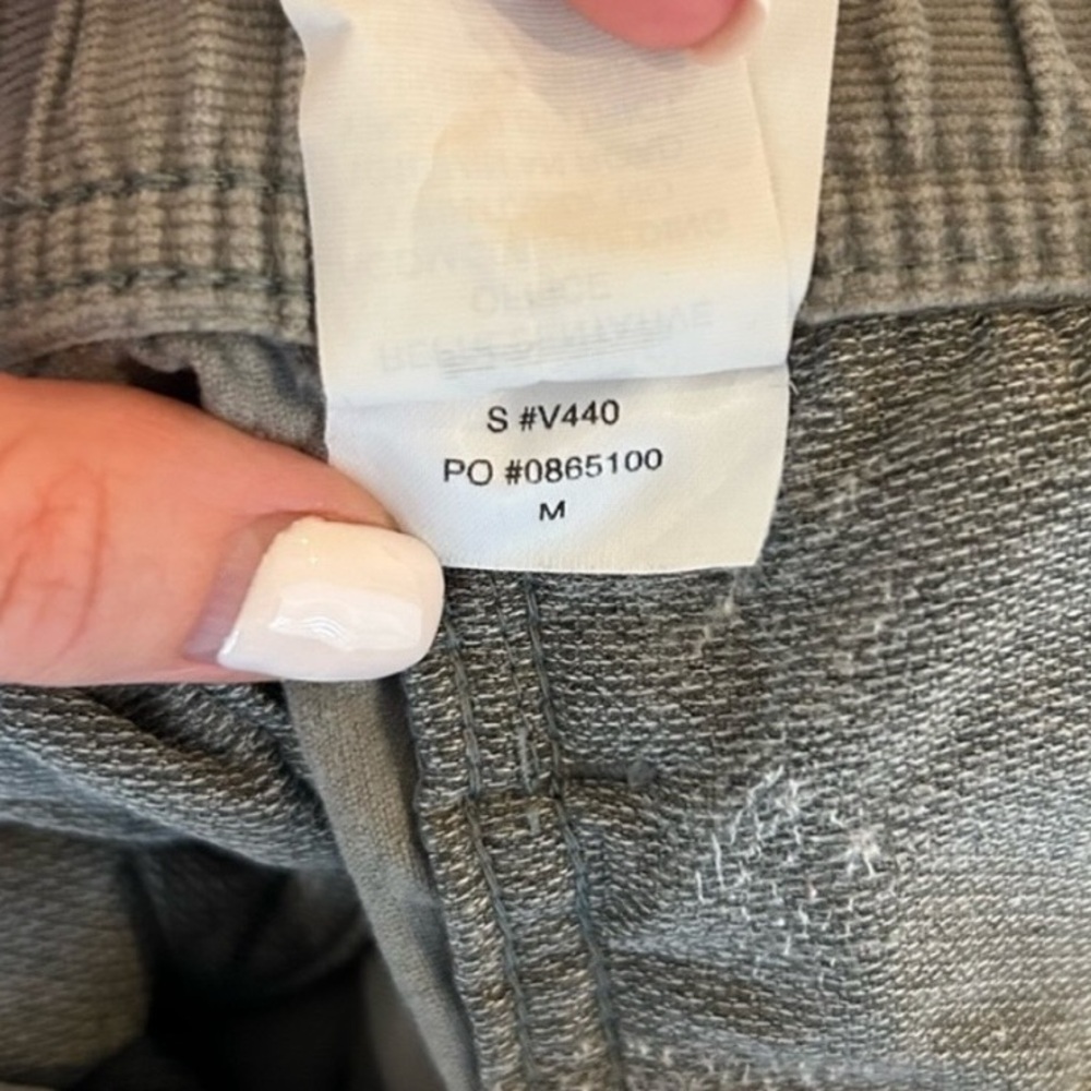 Vuori Men's Gray Corduroy Drawstring Pants - Picture 11 of 13